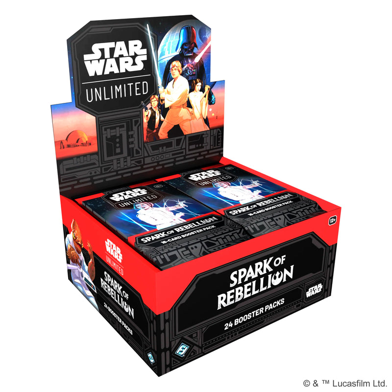 Star Wars: Unlimited - Spark of Rebellion Booster Display (SEE LOW PRICE AT CHECKOUT)