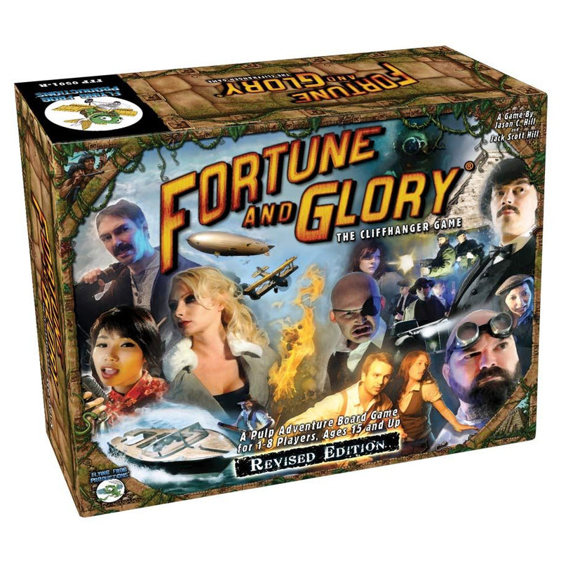 Fortune and Glory: The Cliffhanger Games (Revised Ed.) (SEE LOW PRICE AT CHECKOUT)
