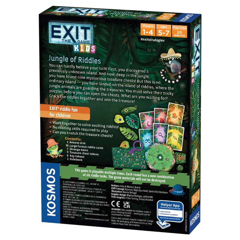 EXIT Kids: Jungle of Riddles (SEE LOW PRICE AT CHECKOUT)