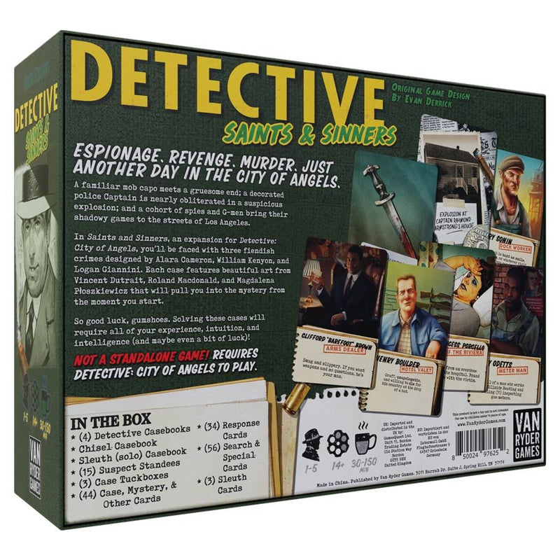 Detective: City of Angels - Saints & Sinners (SEE LOW PRICE AT CHECKOUT)