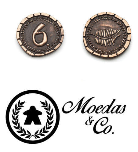7 Wonders: Armada Metal Coin Set