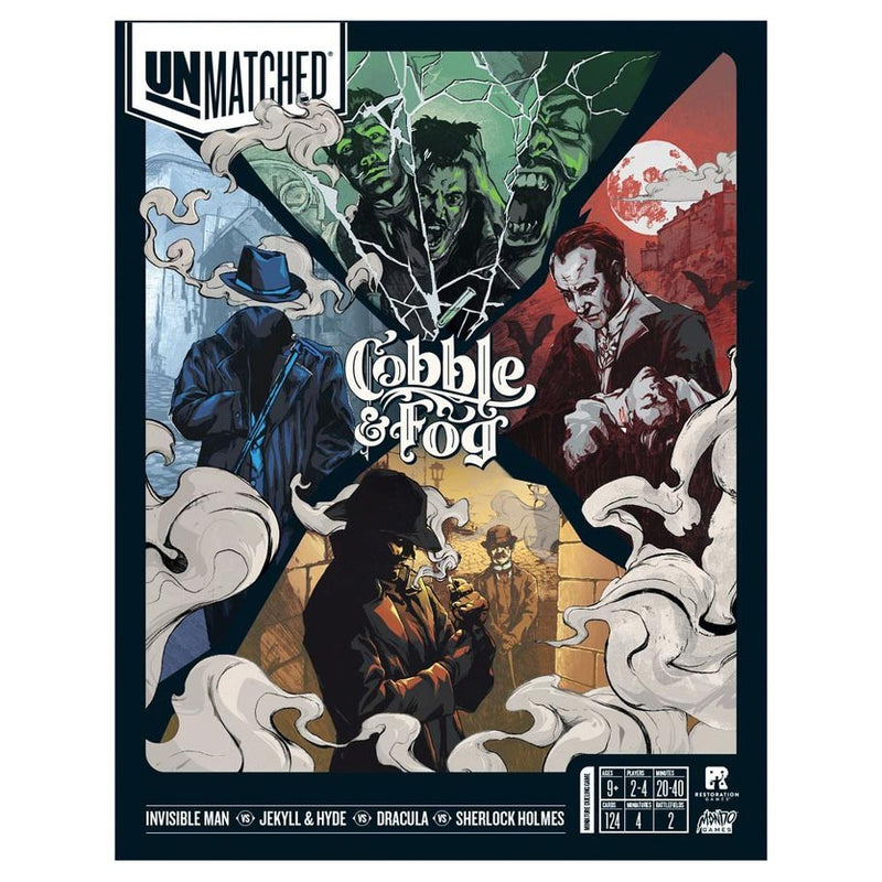 Unmatched: Cobble & Fog (SEE LOW PRICE AT CHECKOUT)