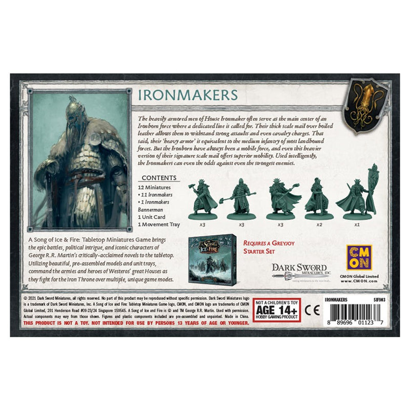 A Song of Ice & Fire: Greyjoy - Ironmakers (SEE LOW PRICE AT CHECKOUT)