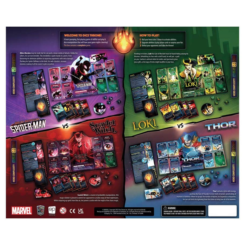 Marvel Dice Throne: 4-Hero Box (SEE LOW PRICE AT CHECKOUT)