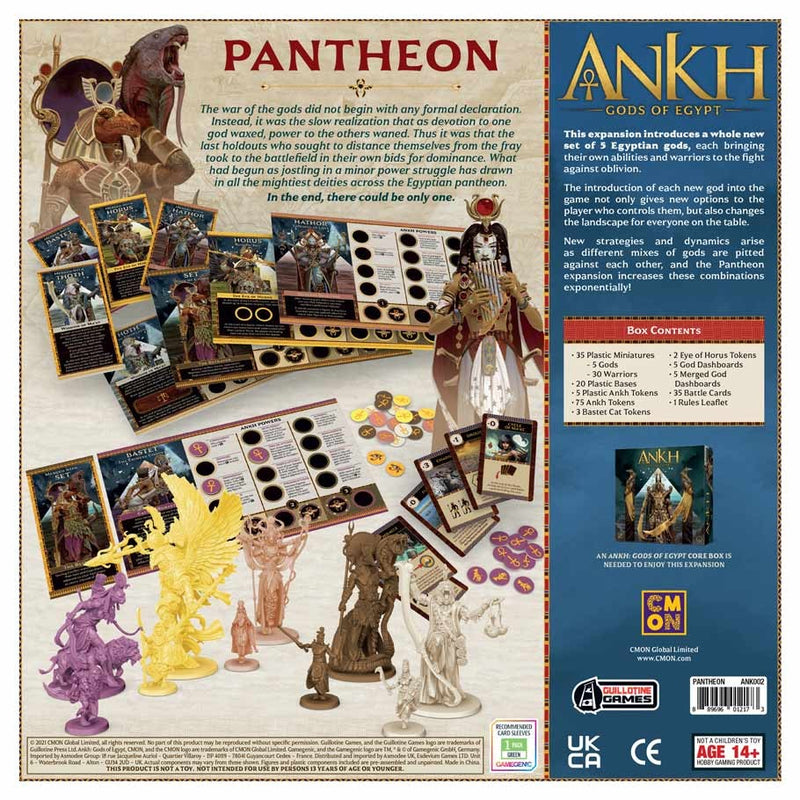 Ankh: Gods of Egypt - Pantheon Expansion (SEE LOW PRICE AT CHECKOUT)