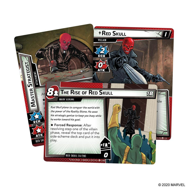 Marvel Champions LCG: The Rise of Red Skull Expansion (SEE LOW PRICE AT CHECKOUT)