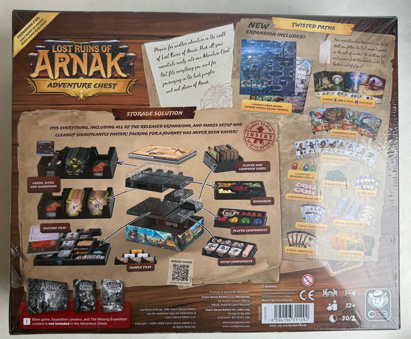 Lost Ruins of Arnak: Adventure Chest (DING/DENTED COPY)
