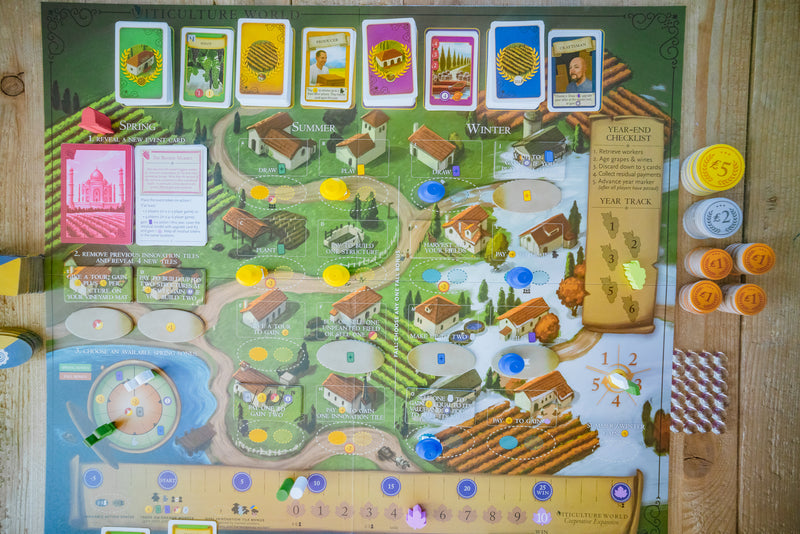 Viticulture World: Cooperative Expansion