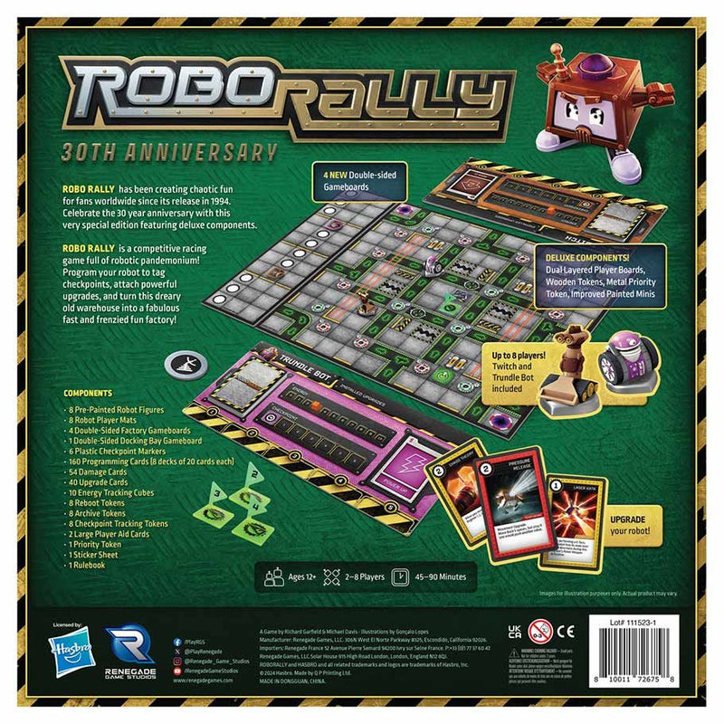 Robo Rally: 30th Anniversary Edition (SEE LOW PRICE AT CHECKOUT)