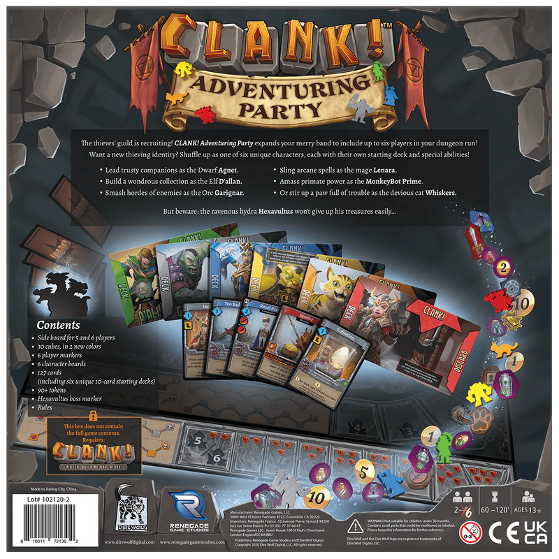 Clank!: Adventuring Party