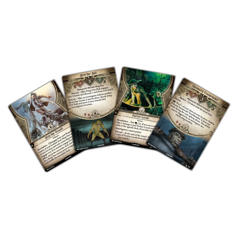 Arkham Horror LCG: The Innsmouth Conspiracy Campaign (SEE LOW PRICE AT CHECKOUT)