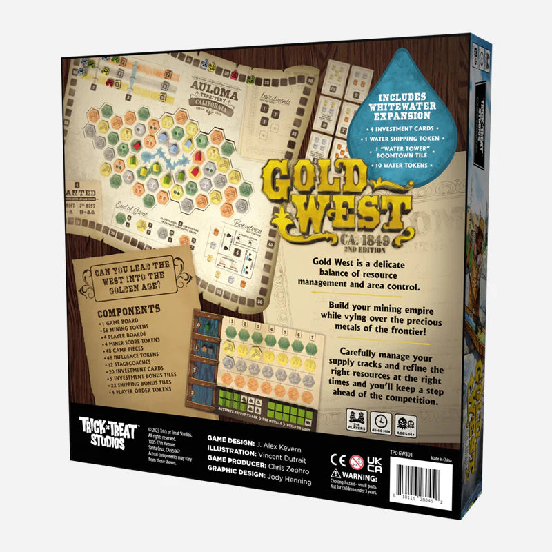 Gold West (2nd Edition) (SEE LOW PRICE AT CHECKOUT)