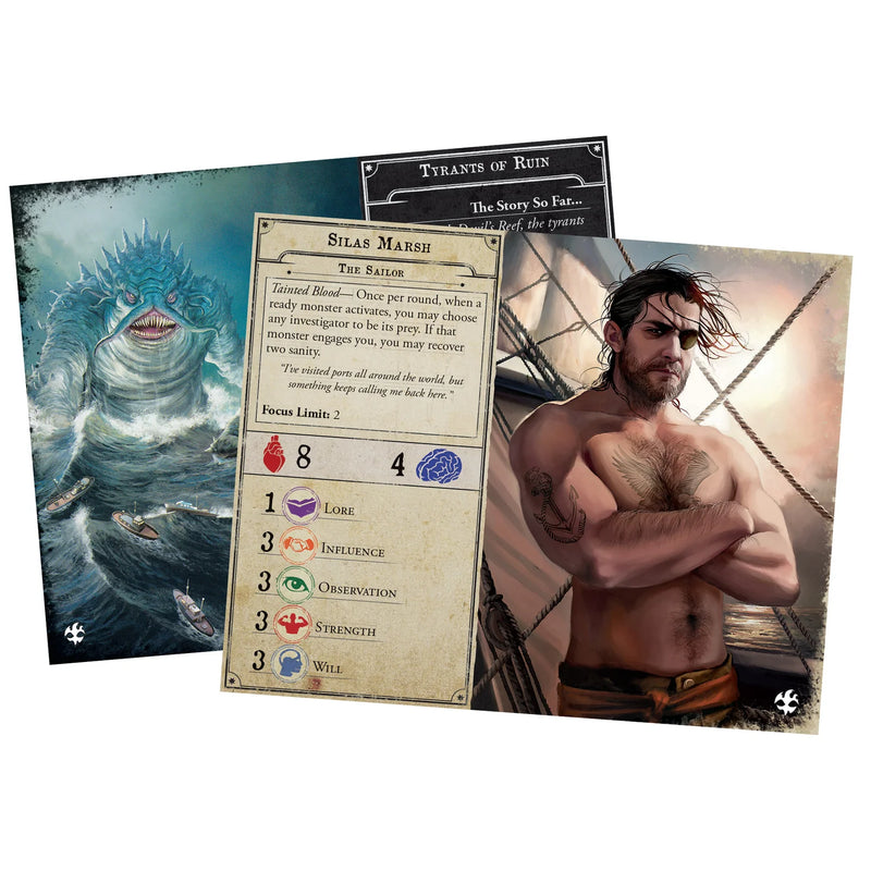 Arkham Horror (3rd Edition): Under Dark Waves Expansion