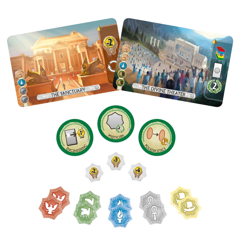 7 Wonders: Duel - Pantheon Expansion