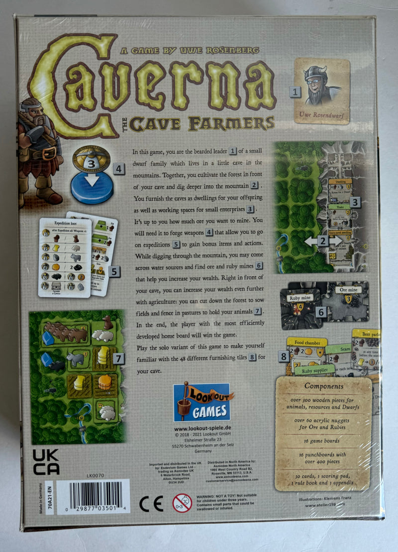 Caverna: The Cave Farmers (DING/DENTED COPY)