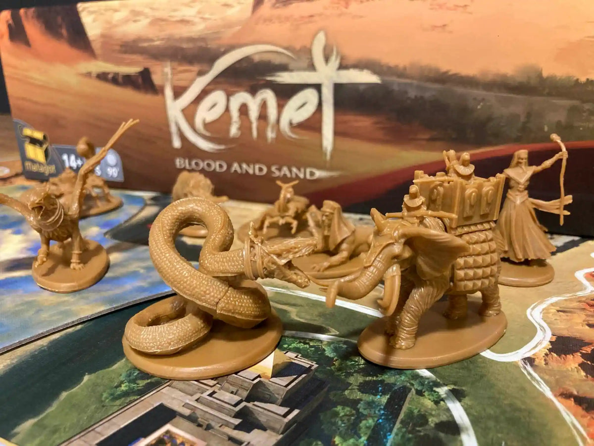 Jetons SCARABS / PHARAOH / ANKH - Pour Le Jeu KEMET BLOOD AND SAND (Matagot)