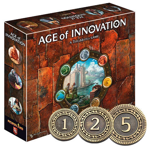 Age of Innovation Metal Coin Set