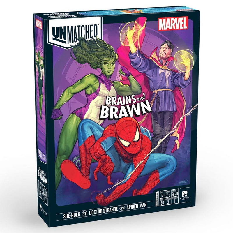 Unmatched: Marvel - Brains and Brawn (SEE LOW PRICE AT CHECKOUT)
