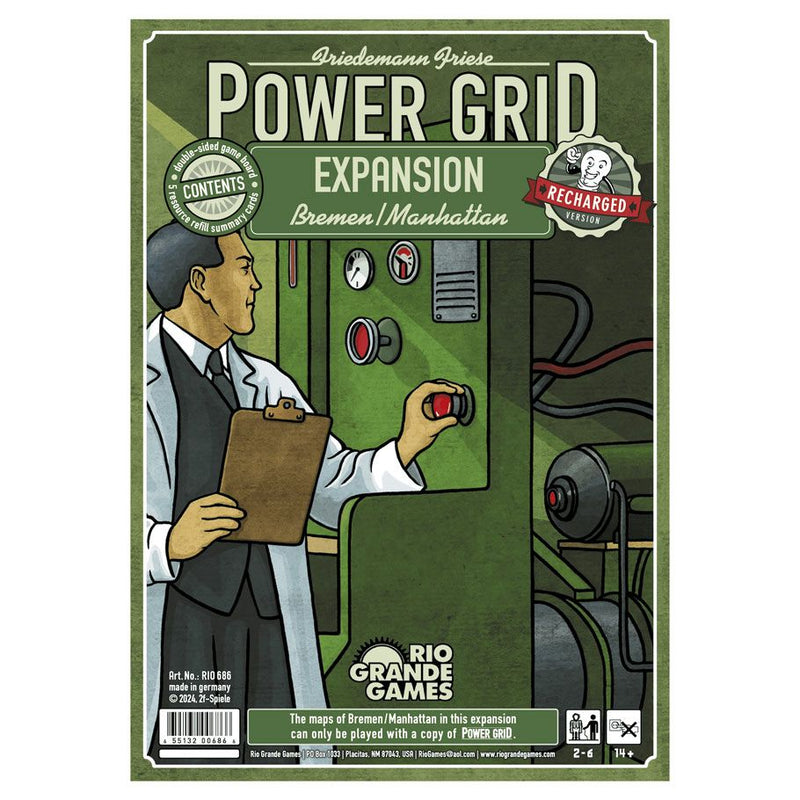 Power Grid: Bremen/Manhattan Map Expansion