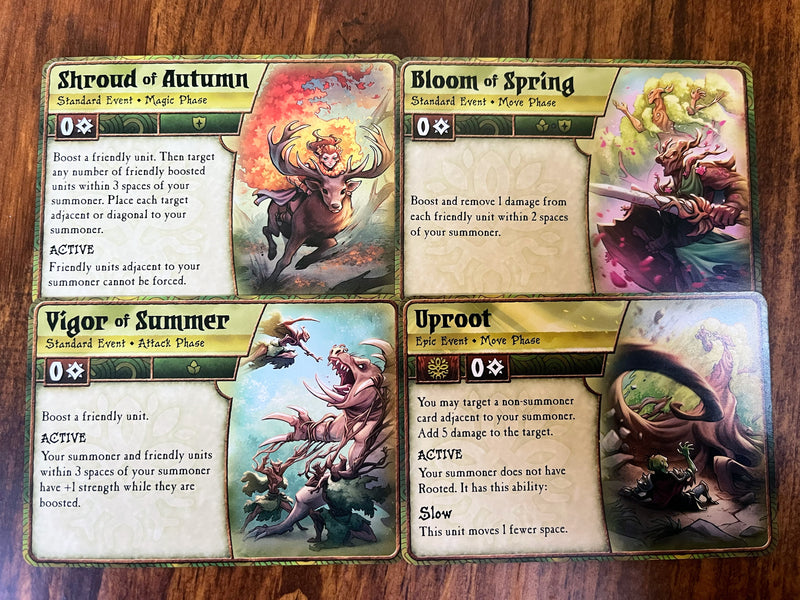 Summoner Wars (2nd Edition): Chosen Grove Faction Expansion Deck