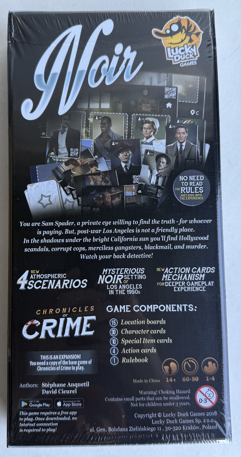 Chronicles of Crime: Noir (DING/DENTED COPY)