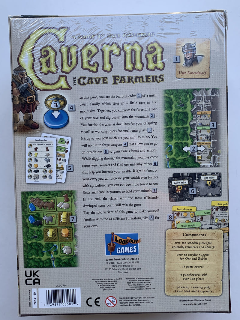 Caverna: The Cave Farmers (DING/DENTED COPY)