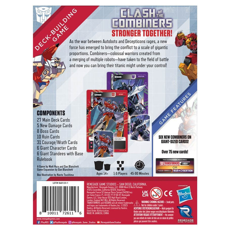 Transformers: Deck-Building Game: Clash of the Combiners Expansion