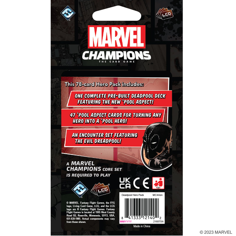 Marvel Champions LCG: Deadpool Expanded Hero Pack (SEE LOW PRICE AT CHECKOUT)
