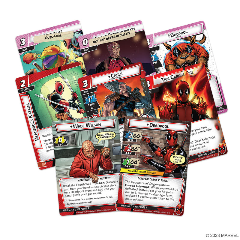 Marvel Champions LCG: Deadpool Expanded Hero Pack (SEE LOW PRICE AT CHECKOUT)