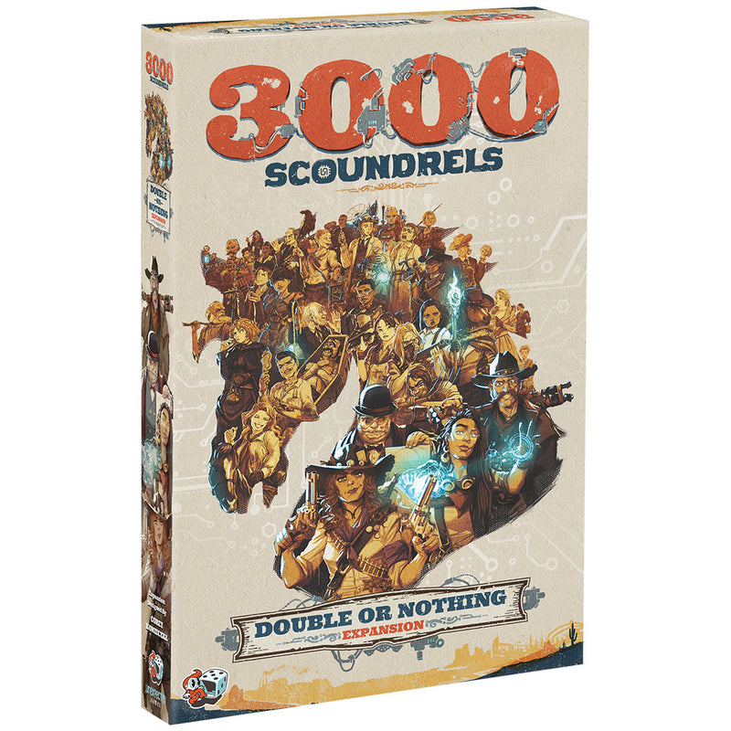 3,000 Scoundrels: Double or Nothing Expansion (SEE LOW PRICE AT CHECKOUT)