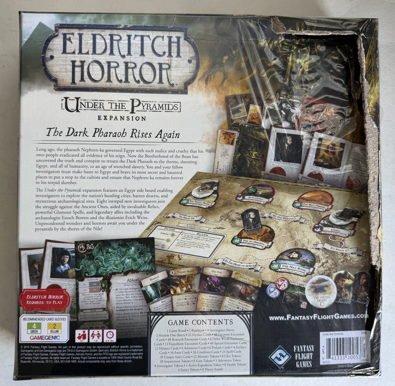 Eldritch Horror: Under the Pyramids Expansion (DING/DENTED COPY)