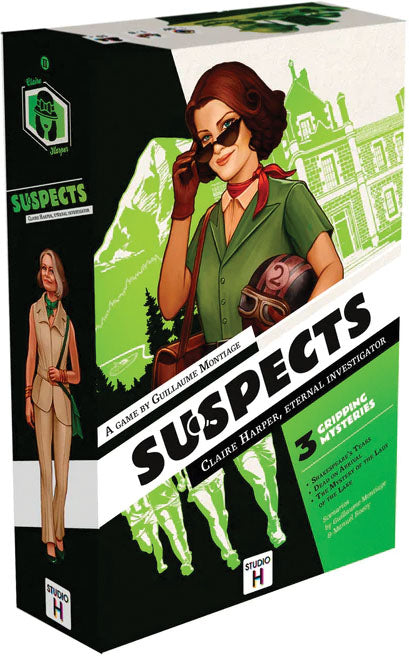 Suspects: Claire Harper, Eternal Investigator (SEE LOW PRICE AT CHECKOUT)