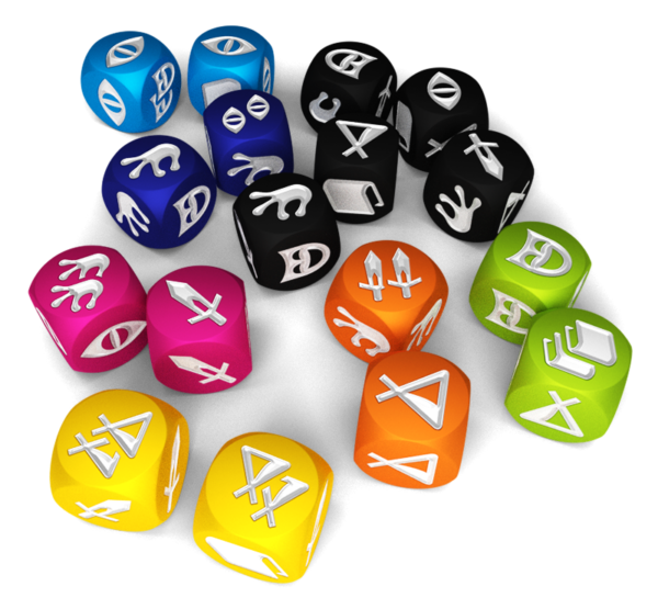 Lands of Galzyr: Extra Dice (SEE LOW PRICE AT CHECKOUT)