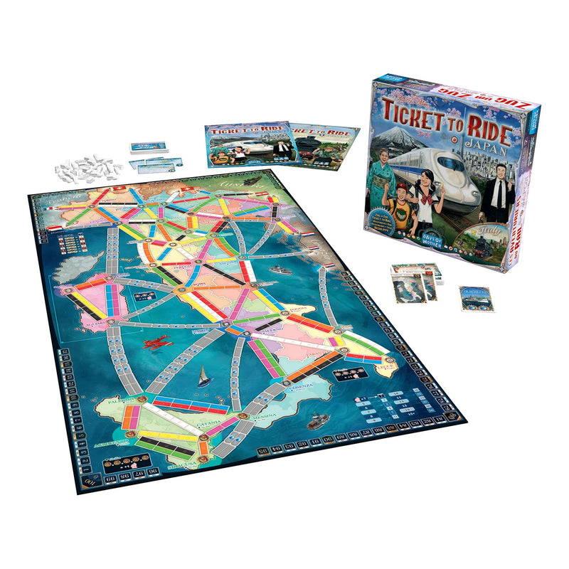 Ticket to Ride: Japan / Italty Map