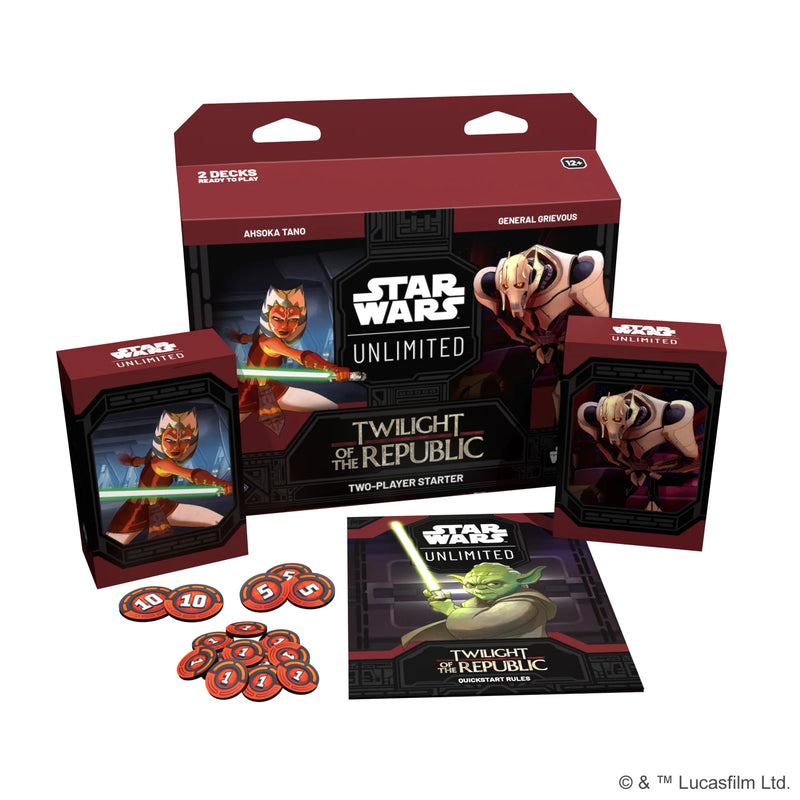 Star Wars: Unlimited - Twilight of the Republic Two-Player Starter Set