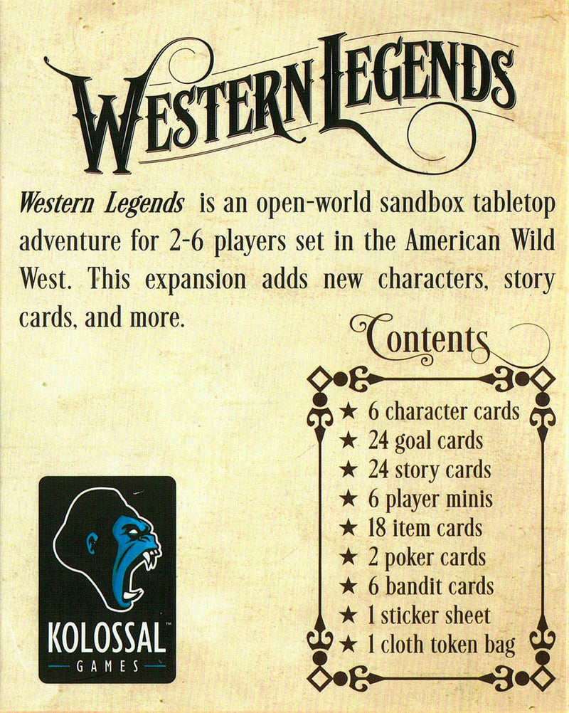 Western Legends: Fistful of Extras (SEE LOW PRICE AT CHECKOUT)