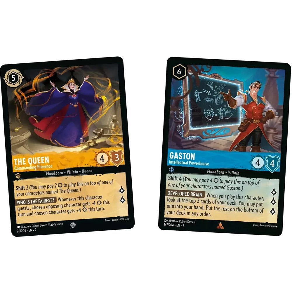 Disney Lorcana TCG: Rise of the Floodborn - Starter Deck: Amber & Saph Disney Lorcana TCG: Rise of the Floodborn - Starter Deck: Amber & Saph