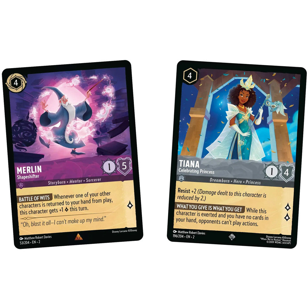 Disney Lorcana TCG: Rise of the Floodborn - Starter Deck: Amethyst & S Disney Lorcana TCG: Rise of the Floodborn - Starter Deck: Amethyst & S