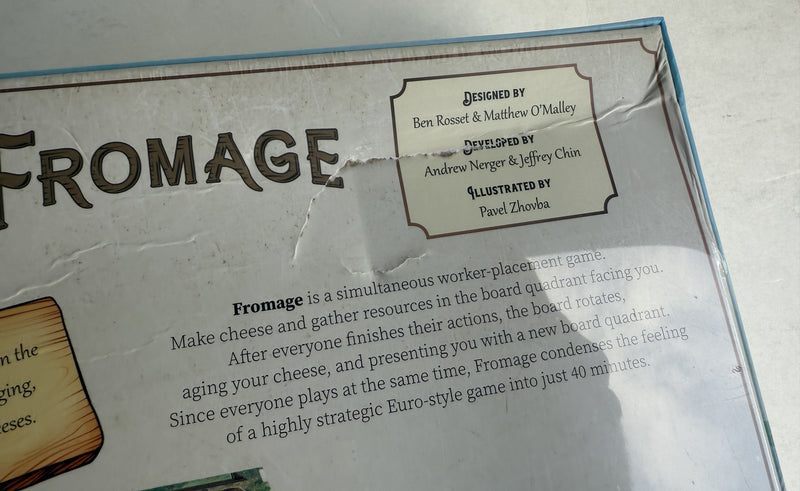 Fromage (DING/DENTED COPY)