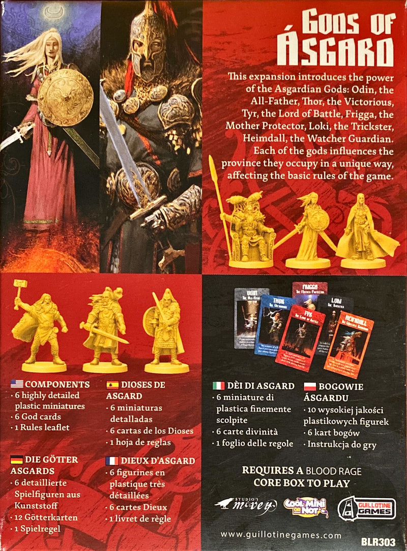 Blood Rage: Gods of Asgard Expansion