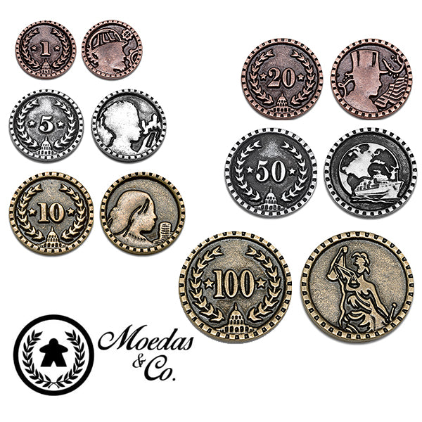 Hegemony Metal Coin Set