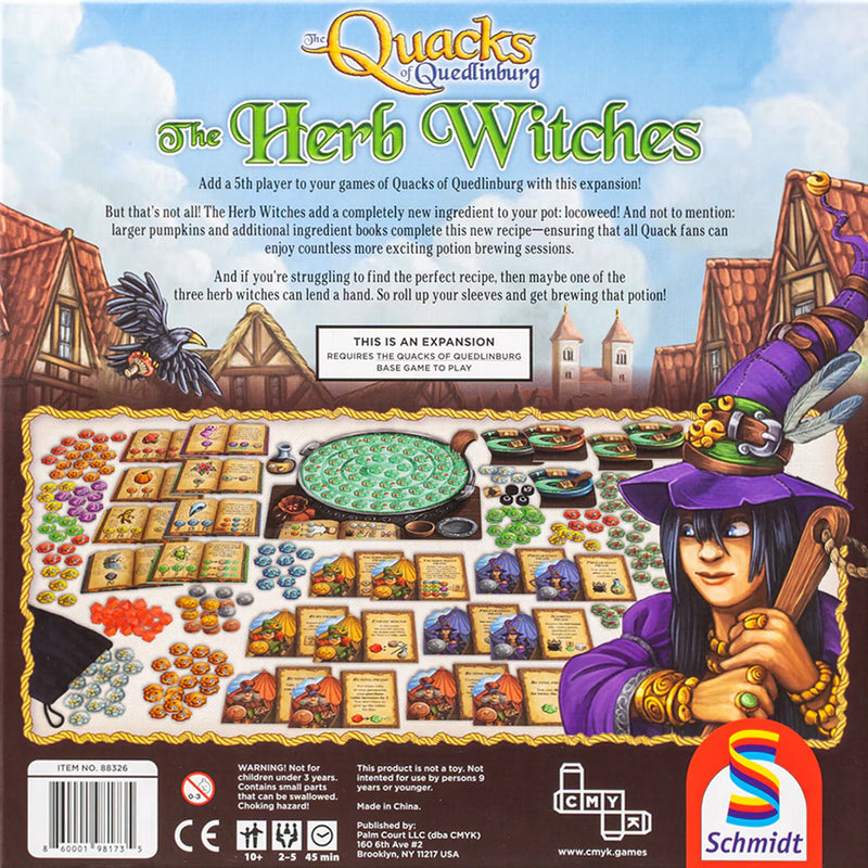 The Quacks of Quedlinburg: The Herb Witches Expansion