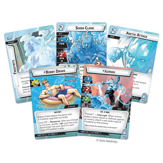 Marvel Champions LCG: Iceman Hero Pack (SEE LOW PRICE AT CHECKOUT)