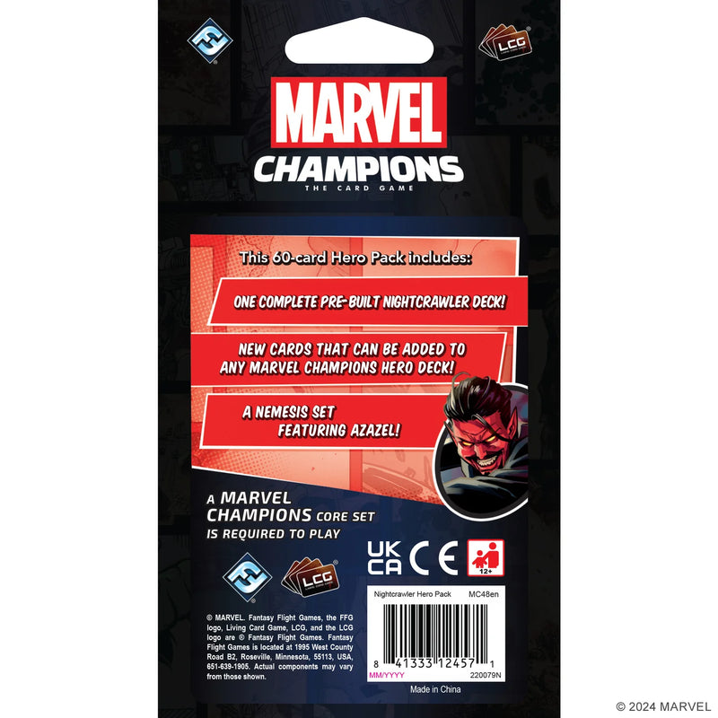 Marvel Champions LCG: Nightcrawler Hero Pack (SEE LOW PRICE AT CHECKOUT