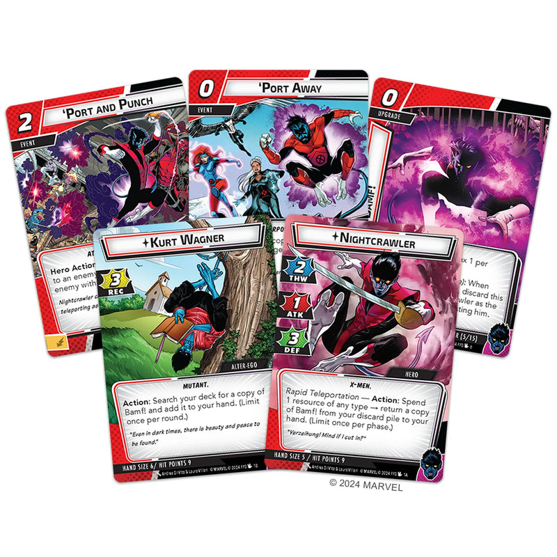 Marvel Champions LCG: Nightcrawler Hero Pack (SEE LOW PRICE AT CHECKOUT