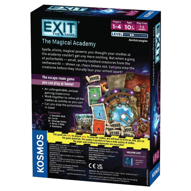 EXIT: The Magical Academy (SEE LOW PRICE AT CHECKOUT)