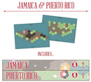 Age of Steam Deluxe Edition: Jamaica & Puerto Rico Maps