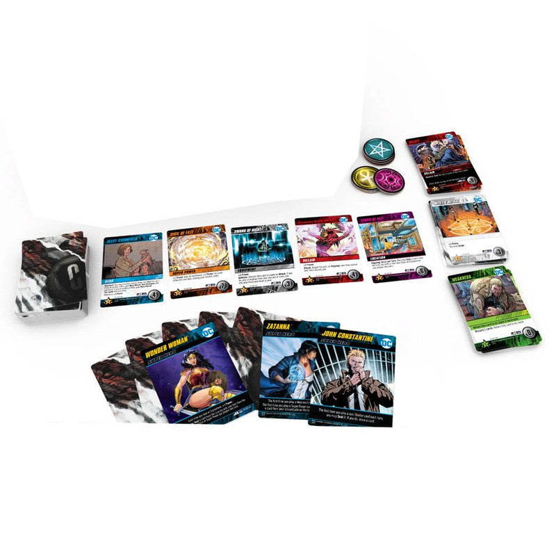 dc comics deck building game card sleeves DC Comics Deck Building Game: Justice League Dark (SEE LOW PRICE AT CH
