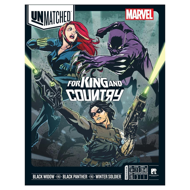 Unmatched: Marvel - For King and Country (SEE LOW PRICE AT CHECKOUT)