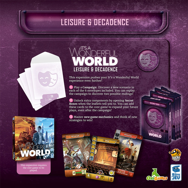 It's a Wonderful World: Leisure & Decadence (SEE LOW PRICE AT CHECKOUT)